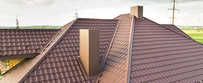 Residential Chimney Flashing Restoration in Burlington, VT