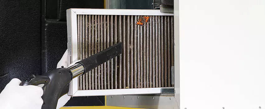 Clogged Air Duct Cleaning Process in Burlington, VT