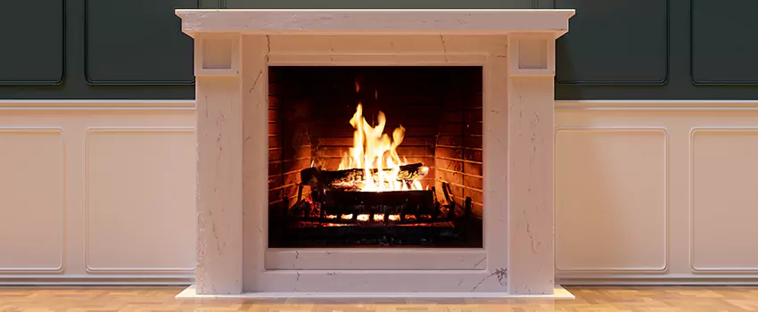 Decorative Electric Fireplace Installation in Burlington, Vermont