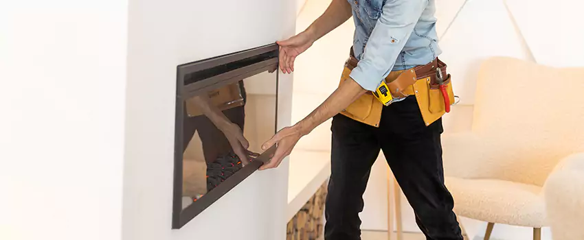 Metal Fireplace Installation in Burlington, Vermont