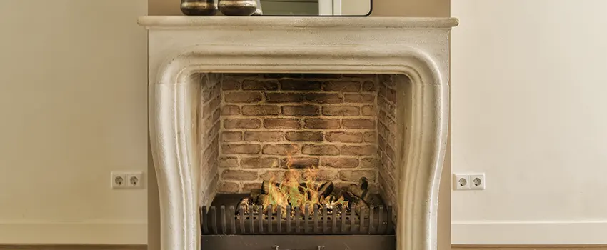 Vintage-style Fireplace Redesign in Burlington, Vermont