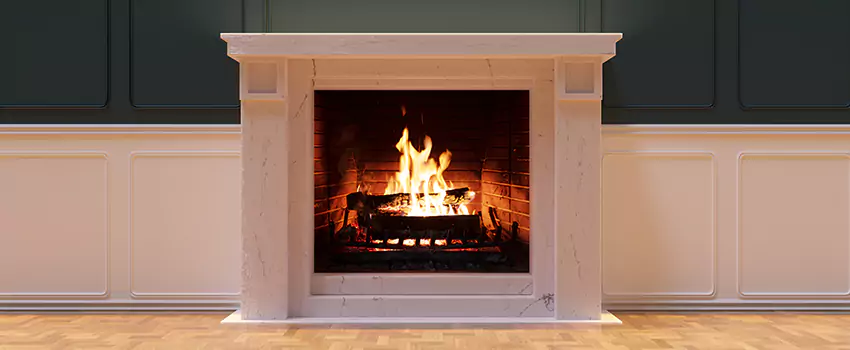 Open Flame Wood-Burning Fireplace Installation Services in Burlington, Vermont