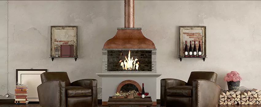 Thelin Hearth Products Providence Pellet Insert Fireplace Installation in Burlington, VT