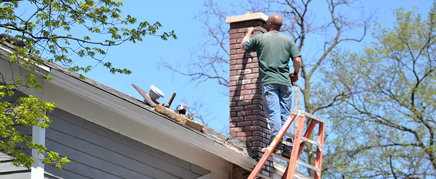 Vinyl and PVC Chimney Flashing Installation in Burlington, VT