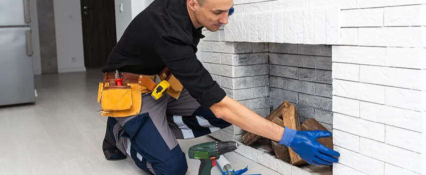 Fireplace Damaged Damper Frame Repair Services in Burlington, Vermont
